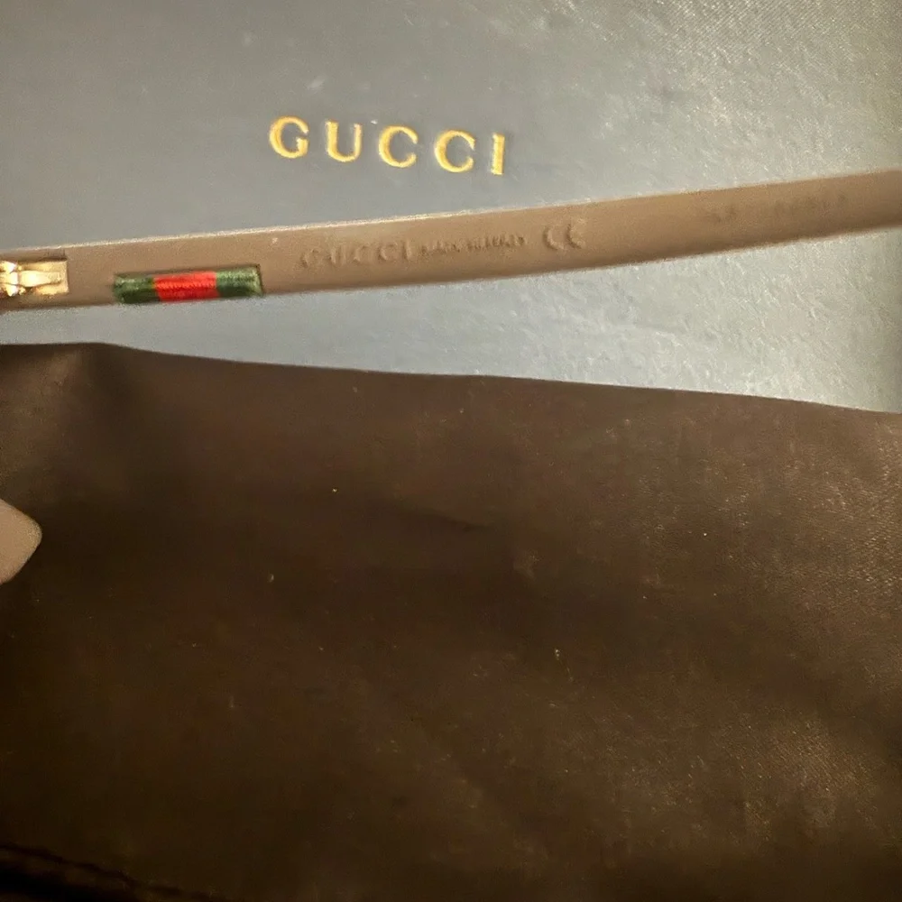 Gucci glasses Havana Transparent Demo Lens Demo Lens - Picture 7 of 9